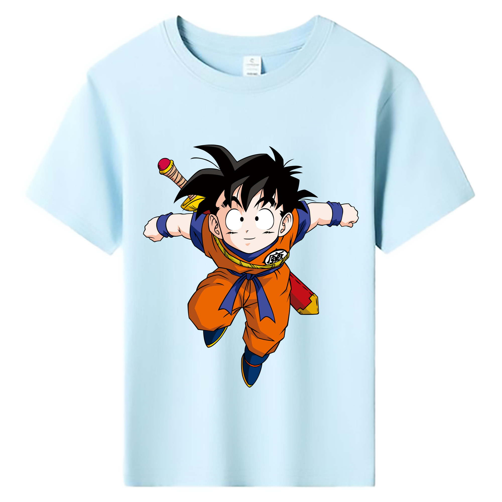 （画像用） ドラゴンボール 孫悟空（そん ごくう）Son Goku カカロット DRAGON BALL Kakarotto 綿100％キッズTシャツ（フロントプリント）